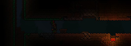 Terraria - [Ловушки] Лавовый Стиратель =) 